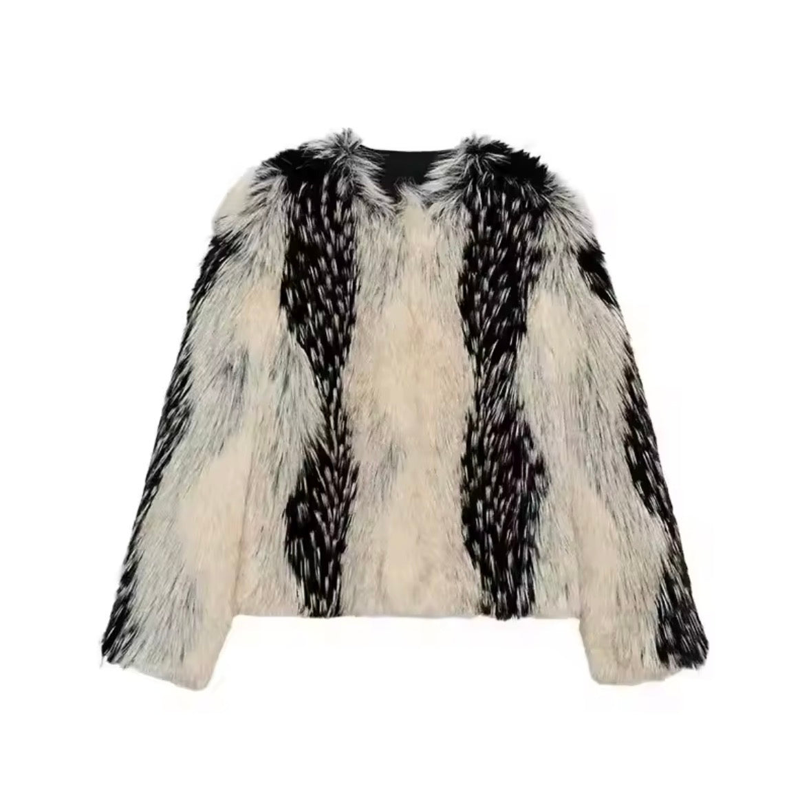 Women High Street Fur Coat