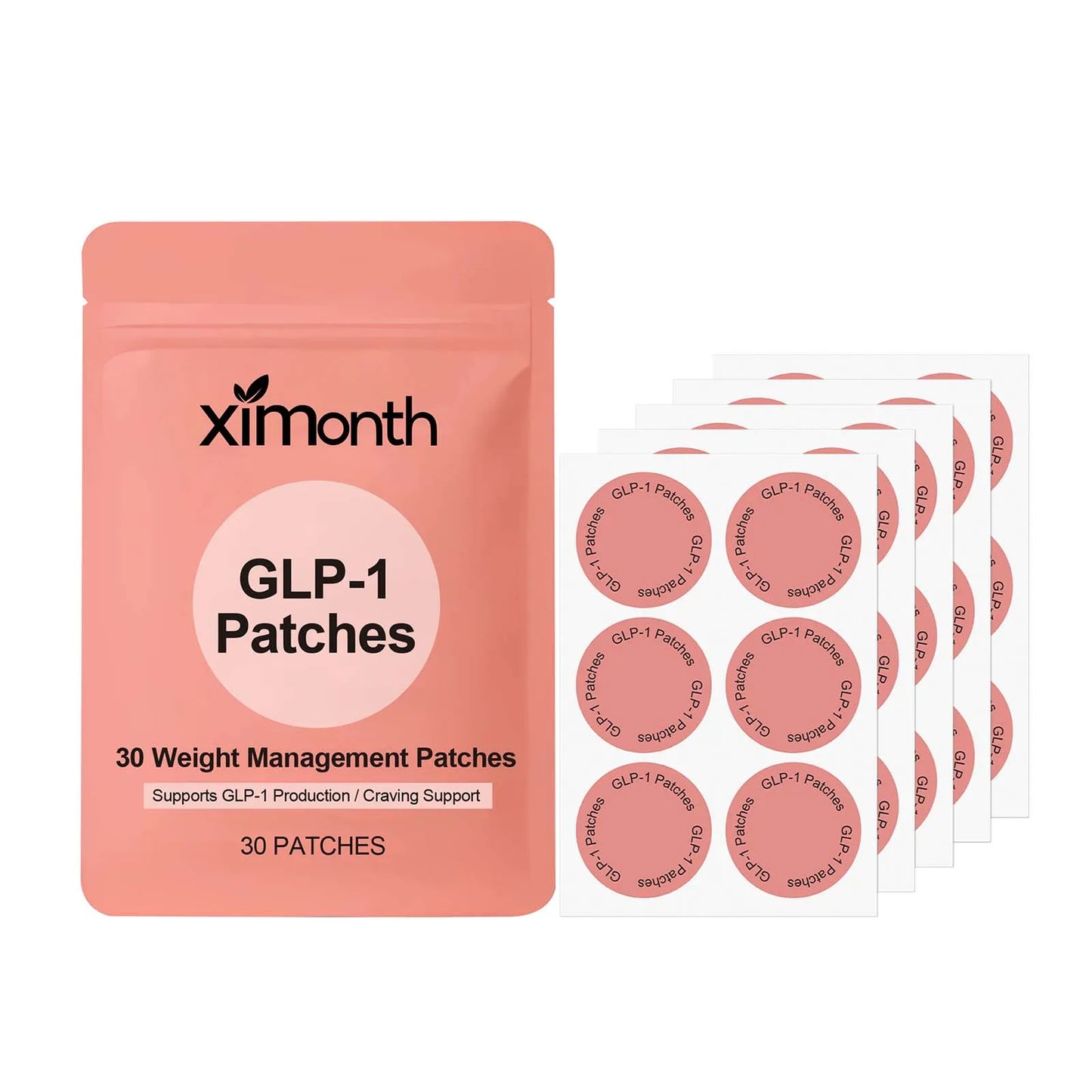 GLP-1 Patches For Body Shaping Fat Burning Anti Cellulite Improve Stomach Control Appetite Increase Metabolism Weight Loss Patch