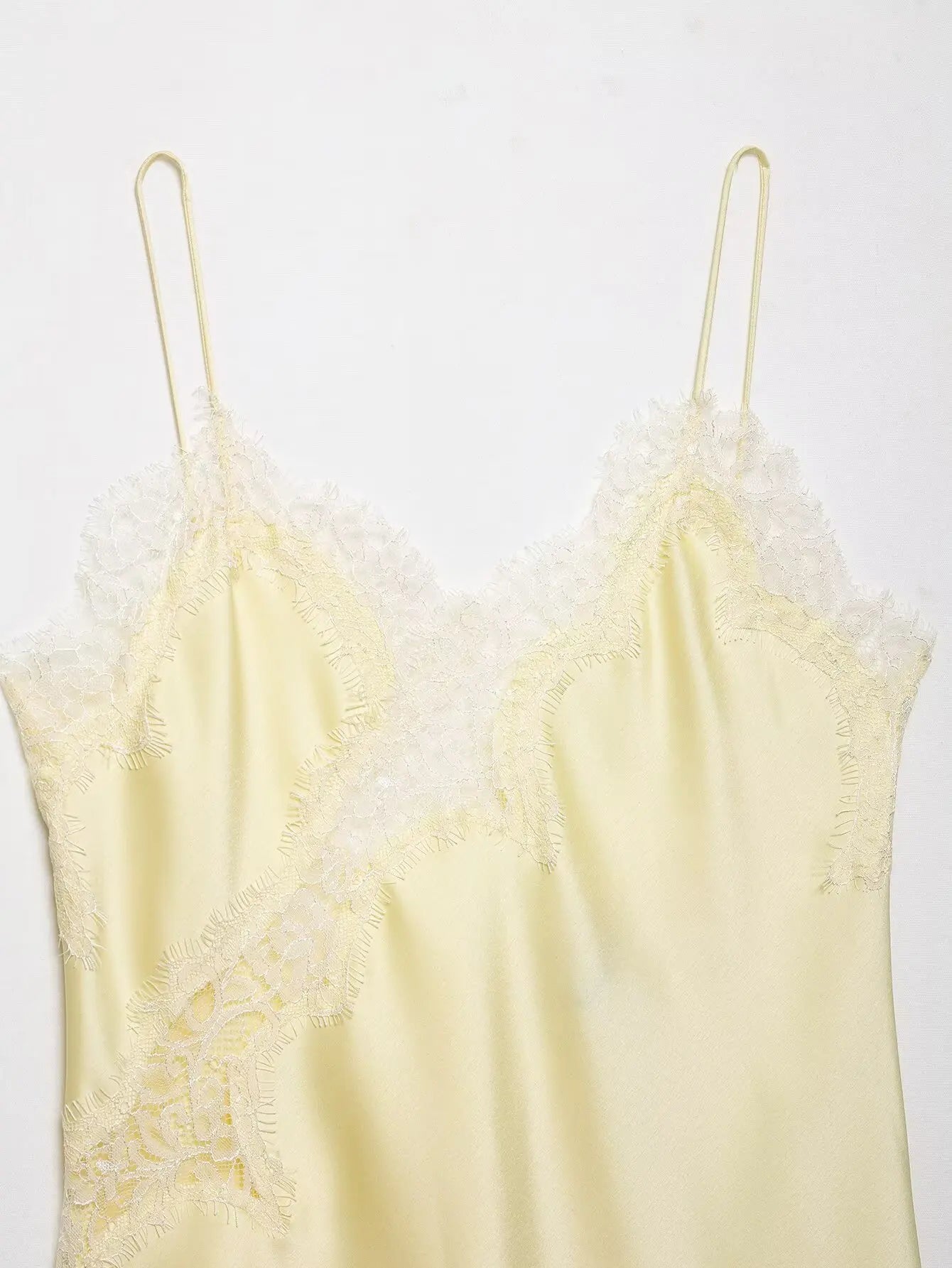 HH Sexy Women Asymmetrical Lace Slip Tops Summer Female Backless Sleeveless Off Shoulder Underwear Tanks Elegant Beach Camisole