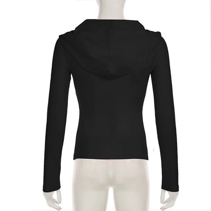 Top Yoga Slim Autumn with hood