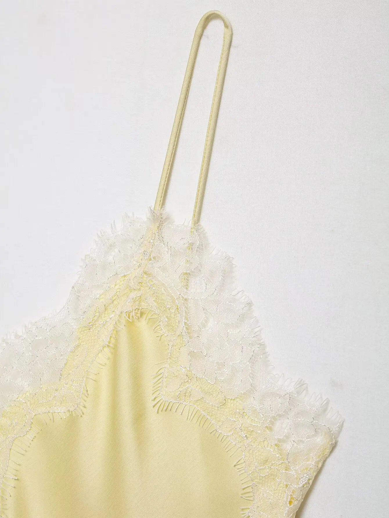 HH Sexy Women Asymmetrical Lace Slip Tops Summer Female Backless Sleeveless Off Shoulder Underwear Tanks Elegant Beach Camisole