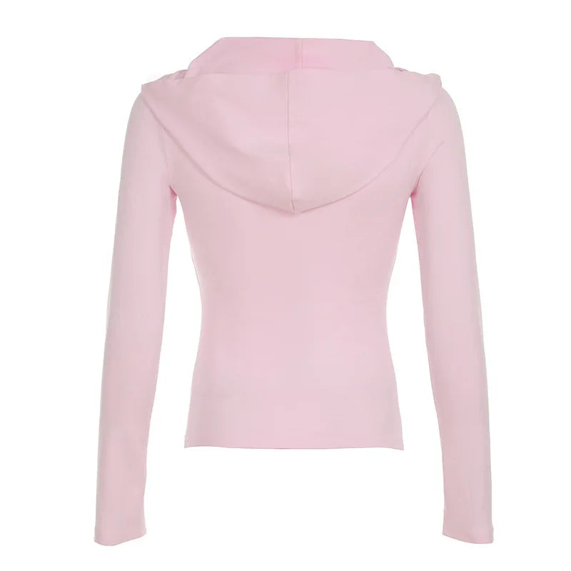 Top Yoga Slim Autumn with hood