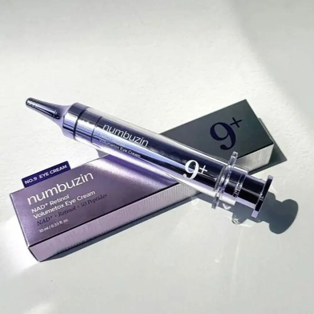NO.9 EYE CREAM Numbuzin NAD+ Retinol Volumetox Eye Cream 50 Peptides No. 9+ NAD+
