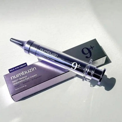 NO.9 EYE CREAM Numbuzin NAD+ Retinol Volumetox Eye Cream 50 Peptides No. 9+ NAD+