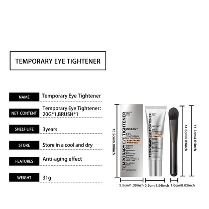 Instant Firm Eye Tightener Cream Lightens Fine Lines Dark Circles Reduces Puffiness Eye Cream Lifting Nourishing Eye Care Cream